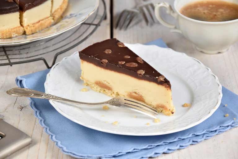 Billionaire Chocolate & Caramel Cheesecake Glutenvrij Dero Foods